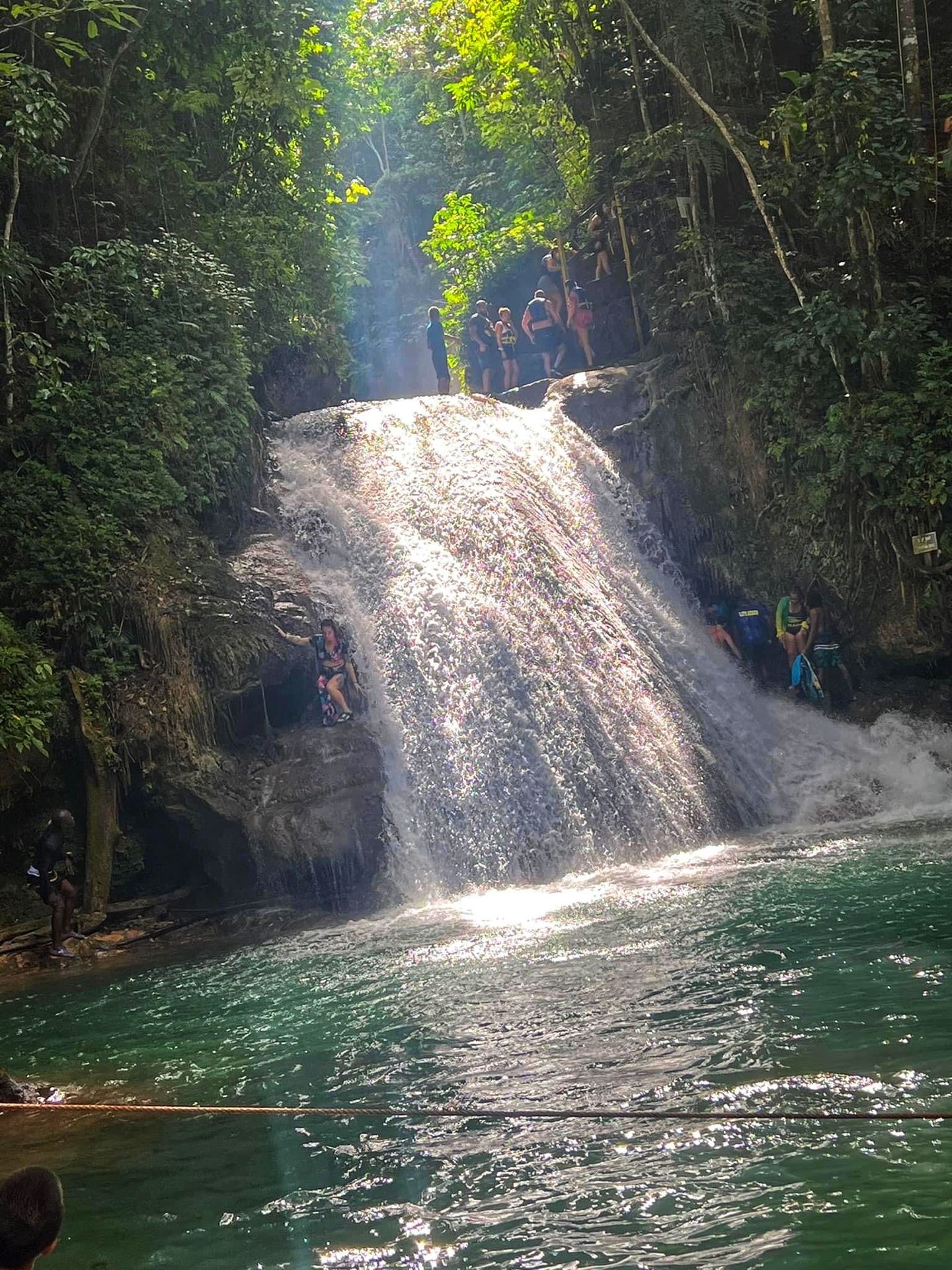 Blue Hole Waterfalls